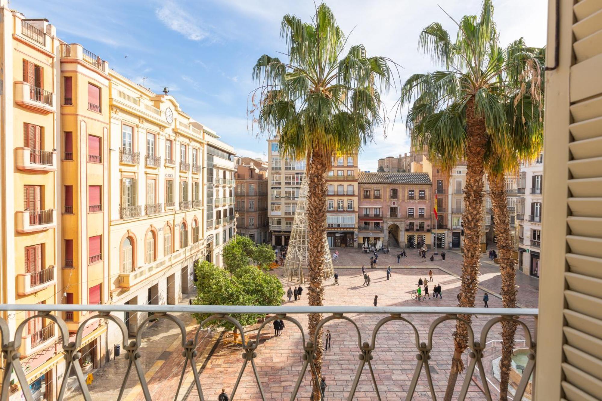 Plaza De La Constitucion Leilighet Málaga Eksteriør bilde