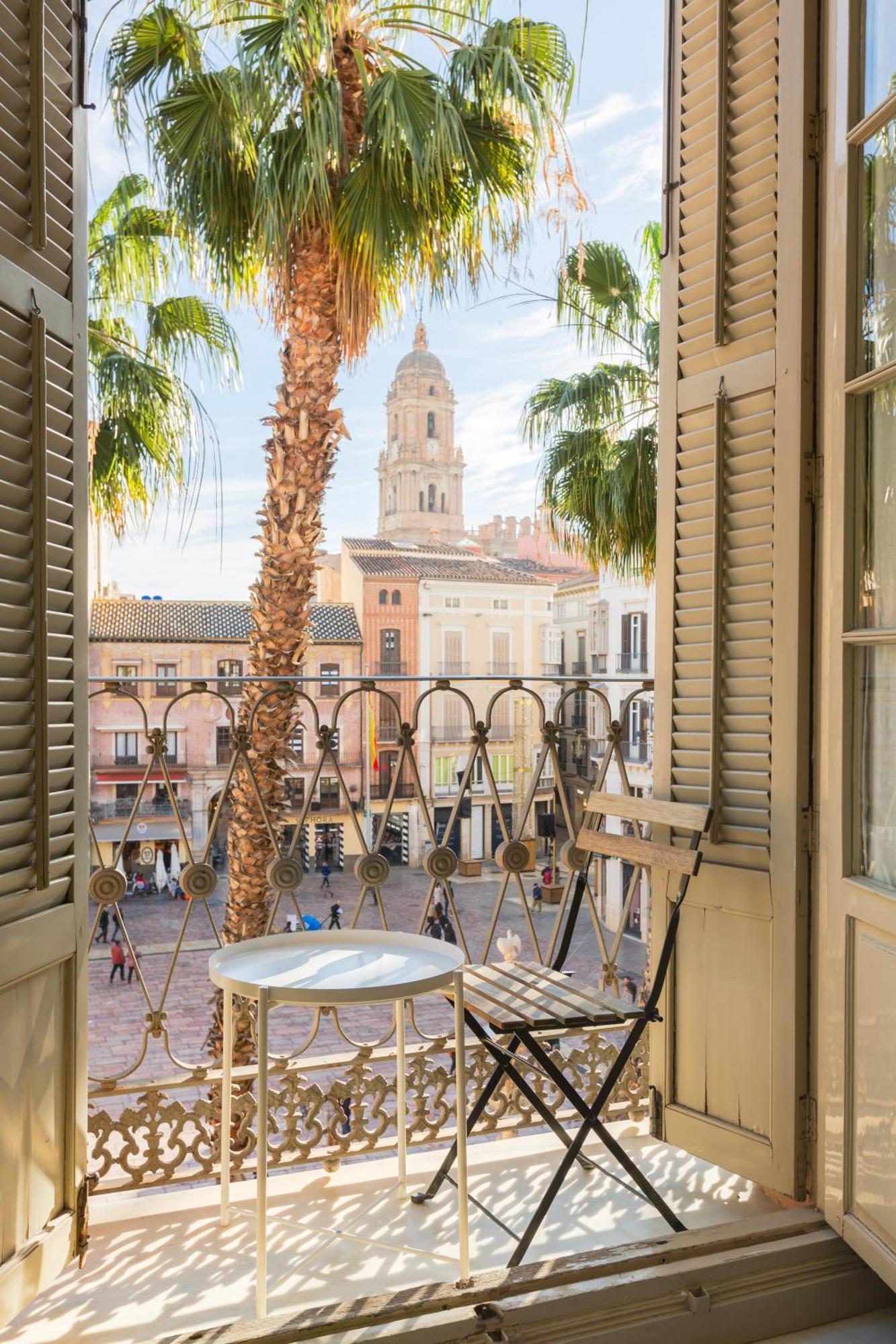 Plaza De La Constitucion Leilighet Málaga Eksteriør bilde