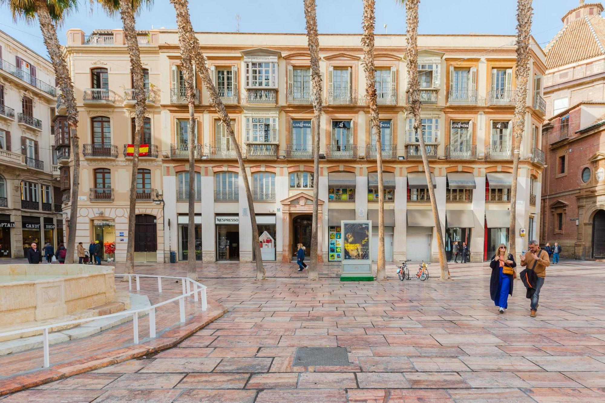 Plaza De La Constitucion Leilighet Málaga Eksteriør bilde